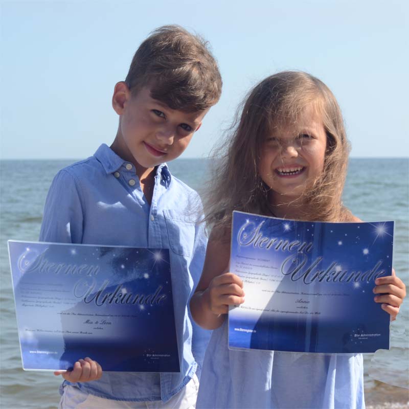 sterntaufe-kinder Kinder mit Sterntaufe
